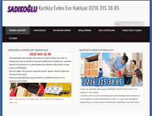 Tablet Screenshot of kurtkoy-evdenevenakliyat.com